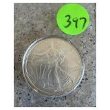 2001  1 oz. Silver American Eagle