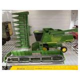 John Deere 9510 Combine w/ Corn & Bean Heads