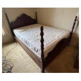 4 Post Bed (mattress & Spring will be removed)