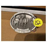 Britt Draft Horse Show Buckle 1998 36/250