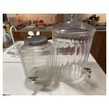 Pair of Beverage Jars