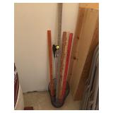 Waste Basket, Yard Sticks, Grabber