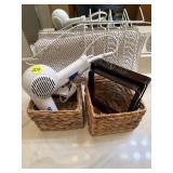 Basketd, Blow Dryer, Shower Shelf, Tub Mat