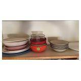 Assorted Platters, Plates & Bowls