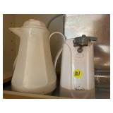 Elec. Can Opener & Carafe