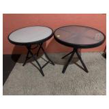 2 Patio Side Tables