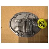 Britt Draft Horse Show Buckle 1996  36/250