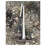 Pick Ax & Sledge Hammer
