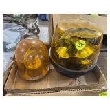 Revolving Amber Lights