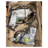 Pair of Electric 3/8" Drills