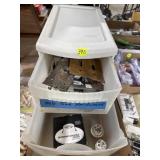 Drawer Storage w/Misc. Hardware