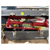 Craftsman Tool Box w/Cable TV Supplies & Crimper