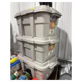 3- 2&3 Gallon Totes w/Lids