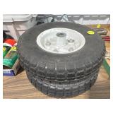 Pair of Utility Cart Tires