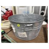 9 Gallon Galvanized Tub