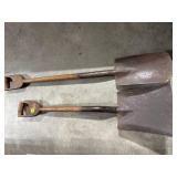 Pair of Vintage Shovels