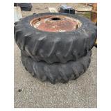 International 18.4x38 Bolt on Duals