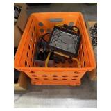 Crate w/Halogen Work Light
