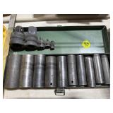 1/2" Drive Deepwell Impact Sockets & 3/4" Fitting