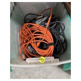Extension Cords in Tote