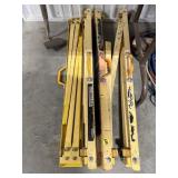 4 Metal Saw Horses