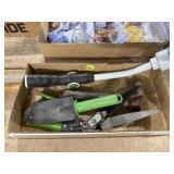Garden Shears, Hammer, Plant Waterer