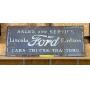 Ford Sales & Service Sign