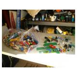 Lego Parts and Pieces, Approx. 5 lb. Bag