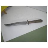 Carving Knife, Sterling Silver Handle, Antique