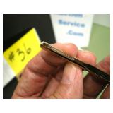Snap-On Tools Tie Clip, Chisel Design