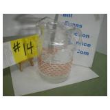 Retro Pitcher with Ice Lip