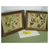 Crewelwork Embroidery Woodland Animals & Birds