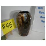 Vase Brush McCoy Art Deco Pottery