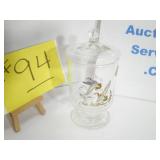 Wood Duck Scene Covered Jar with Lid