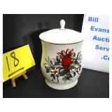 Lenox Cookie Jar "Winter Greetings" with Lid