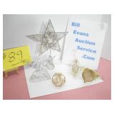 Christmas Capiz Tree Topper