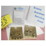 HO Model Train Railroad Village Display NOS