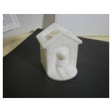 Dog House Matach Tooth-Pick Holder, WML Glass