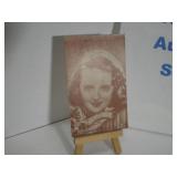 Bette Davis  Mutoscope Postcard, Not Used