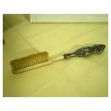 Antique Sterling Silver Ornate Handle Brush