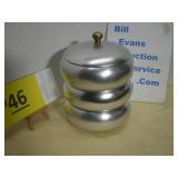 Kensington Art Deco Aluminum Continenetal Bowl Set