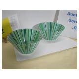 Retro Art Deco Bowls, Glass