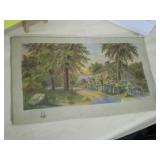 Old Print , Birth-Place of Howard Payne