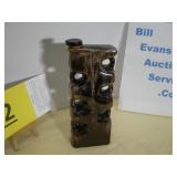 Stoneware Decanter Jug Bottle with Cajp