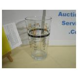 Cocktail Mixing Glass, Vintage Libbey Glass Co.