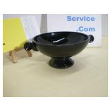 Bowl Candy Dish, Footed, L.E. Smith Glass