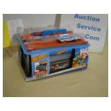 Hot Wheels Die Cast Cars and Race Case Playset