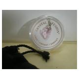 Crystal Infusion Heart Shaped Pendant, Pink/Rose