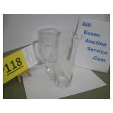 Glass Beverage Pitcher