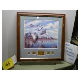 Abrupt Departure by Wildlife Artist David Maass